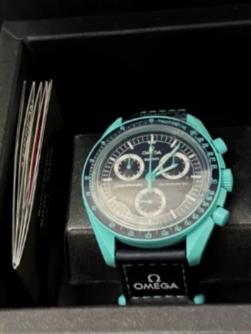 Omega X Swatch Moonswatch Mission on Earth Polar Lights Speedmaster